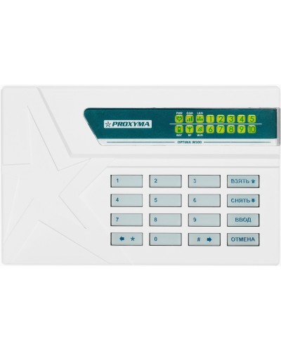 W500RL+ Optima. Объектовый прибор с встроенными GSM, РПП Ладога-РК/Ладога-РК+, и проводными шлейфами. Проксима в Майкопе