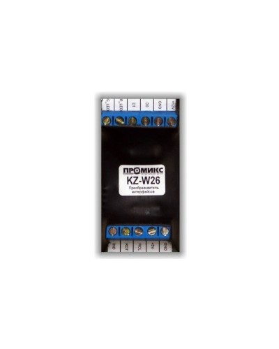 Promix-AD.CI.01 (KZ-W26). Преобразователь интерфейса ISO-7811 в Wiegand-26. Промикс в Майкопе