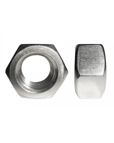 Гайка шестигранная нержавеющая (А2) M8 (DIN 934) (500 шт) (PR08.7456). Гайка шестигранная нержавеющая (А2). Промрукав в Майкопе