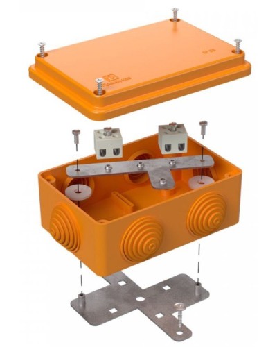 Коробка огнестойкая 120х80х50 (40-0340-FR6.0-4). Коробка огнестойкая для открытой установки. Промрукав в Майкопе