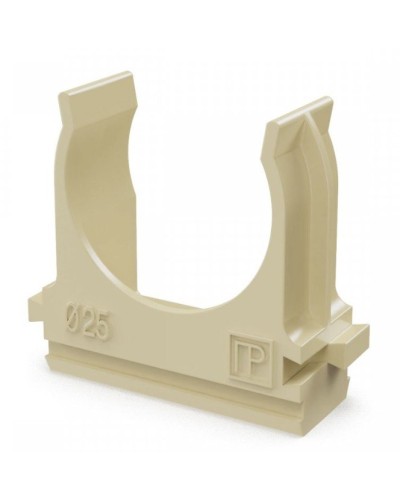 Крепёж-клипса для труб АБС-пластик сосна D25 (100 шт) (PR13.0050). Крепление для труб ПВХ. Промрукав в Майкопе