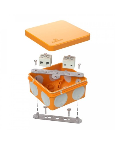Коробка огнестойкая 80х80х40 (60-0210-FR6.0-4). Коробка огнестойкая для открытой установки. Промрукав в Майкопе