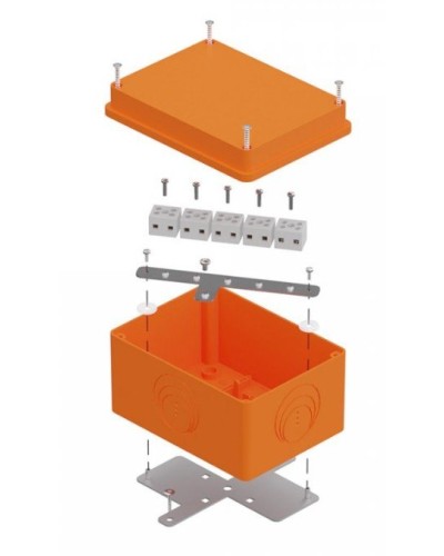 Коробка огнестойкая 150х110х90 E15-E120 для о/п (40-0351-FR1.5-10). Коробка огнестойкая для открытой установки. Промрукав в Майкопе