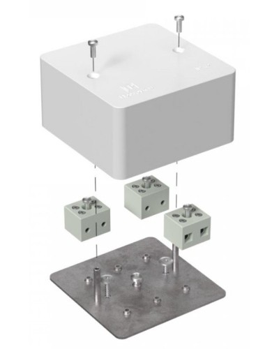 Коробка огнестойкая 103х103х45 (40-0470-FR2.5-6). Коробка огнестойкая для открытой установки. Промрукав в Майкопе