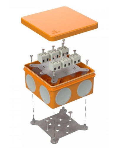 Коробка огнестойкая 60-0300-FR2.5-12 Е15-Е120 100х100х50. Коробка огнестойкая для открытой установки. Промрукав в Майкопе