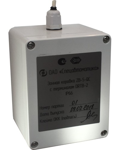 ZB-5-QC с DRTB-2 исп.02. Монтажная зонная коробка. Спецавтоматика, Москва в Майкопе