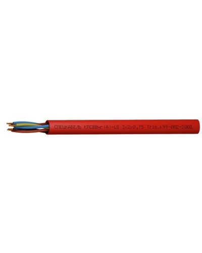 КПСВВнг(А)-LS 3х2х1,5 (Спецкабель). Кабель симметричный для систем сигнализации и управления, групповой прокладки, с пониженным дымо- и газовыделением. Спецкабель в Майкопе
