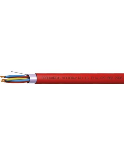 КПСВЭВнг(А)-LS 2х2х1,5 (Спецкабель). Кабель для систем пожарной и охранной сигнализации, с пониженным дымо- и газовыделением. Спецкабель в Майкопе