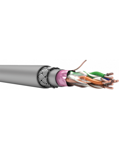 TechnoLAN F/UTP SWA PS Cat 5e ZH нг(A)-HF 2x2x0,52. Кабель «витая пара» (LAN) для структурированных систем связи. СПКБ-Техно в Майкопе
