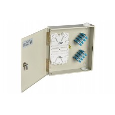 ШКОН-У/1-16-SC~16-SC/SM~16-SC/UPC(130404-00120). Кросс оптический настенный. ССД (Связьстройдеталь)