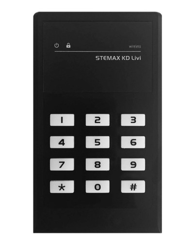 STEMAX KD Livi (черный). Беспроводная кнопочная кодовая панель. Стелс НПП в Майкопе