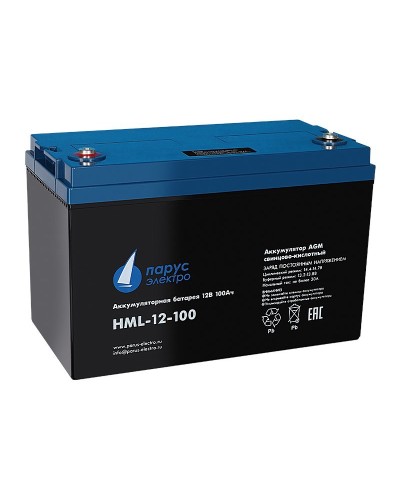 HML-12-100. Аккумулятор герметичный свинцово-кислотный. Связь инжиниринг в Майкопе