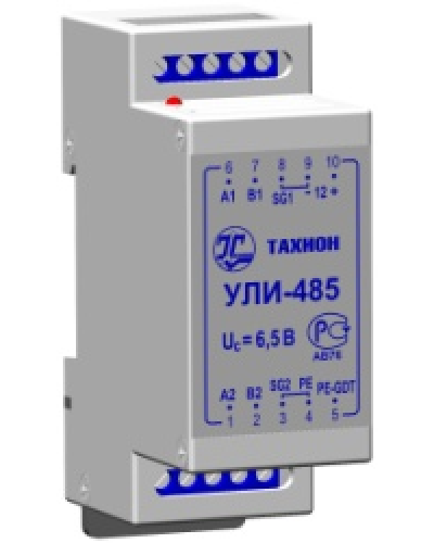УЛИ-485. Удлинитель (повторитель) линий интерфейса RS-485.. Тахион в Майкопе