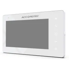 AT-VD720W WH. Монитор домофона цветной с функцией «свободные руки». AccordTec
