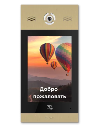 AA-14FB GOLD. Вызывная панель подъездного IP-домофона. BAS-IP в Майкопе