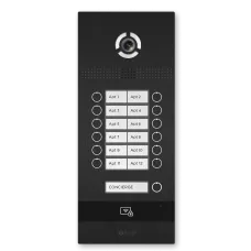 BI-12FB BLACK. Вызывная панель IP-домофона. BAS-IP