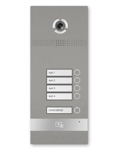 BI-04FB SILVER. Вызывная панель IP-домофона. BAS-IP в Майкопе