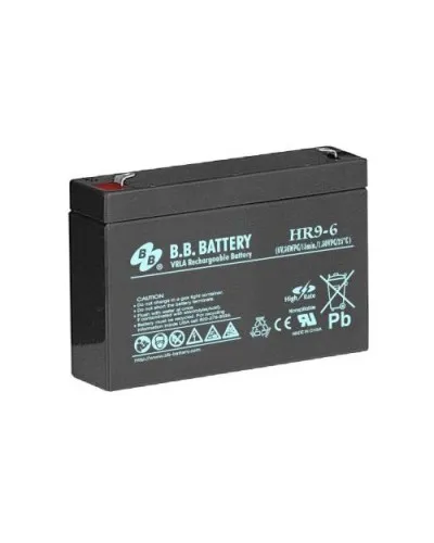 B.B. Battery HR 9-6. Аккумулятор герметичный свинцово-кислотный. B.B. Battery в Майкопе