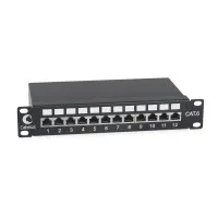 PL-12-Cat.6 (7953c). Патч-панель 10. CABEUS