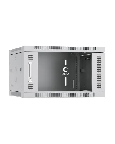 SH-05F-6U60/35 (7116c). Шкаф телекоммуникационный 19 настенный 6U. CABEUS в Майкопе