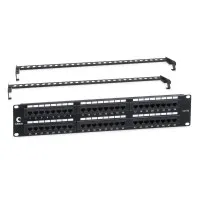 PL-48-Cat.6a-Dual (7652c): Патч-панель 19"