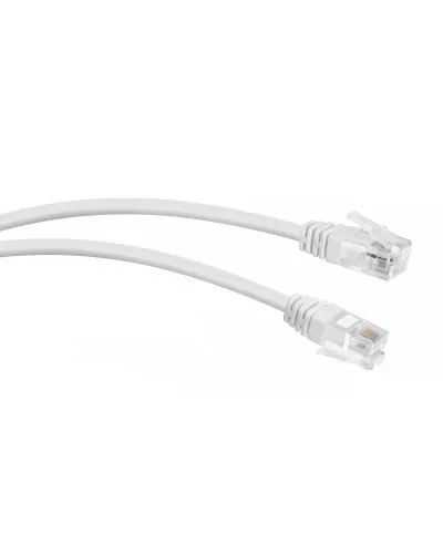 PC-TEL-RJ12-1m (7887c), белый. Патч-корд медный. CABEUS в Майкопе