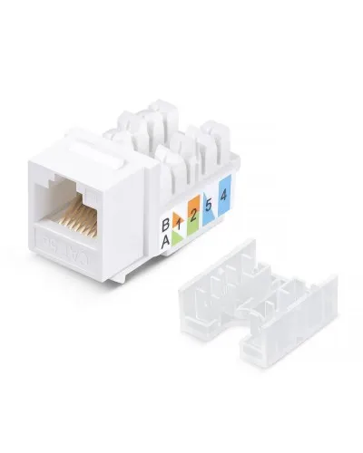 KJ-RJ45-Cat.5e-90-SW (10100c): Вставка Keystone Jack RJ-46 в Майкопе
