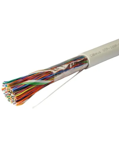 UTP-100P-Cat.3-IN (7284c). Кабель «витая пара» (LAN) для структурированных систем связи. CABEUS в Майкопе