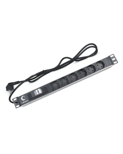 PDU-6P-B-2EU (7292c). Блок розеток 19. CABEUS в Майкопе