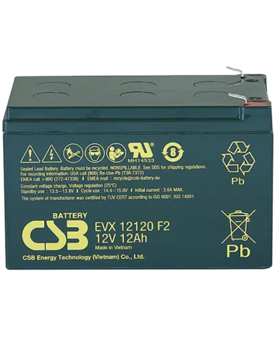 CSB EVX 12120. Аккумулятор герметичный свинцово-кислотный. CSB в Майкопе