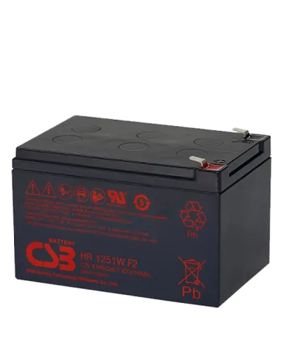 CSB HR 1251W. Аккумулятор герметичный свинцово-кислотный. CSB в Майкопе