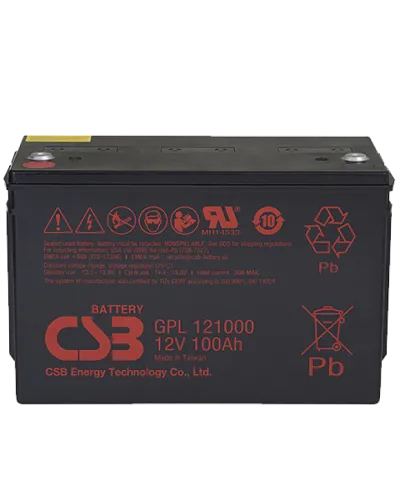 CSB GPL 121000. Аккумулятор герметичный свинцово-кислотный. CSB в Майкопе