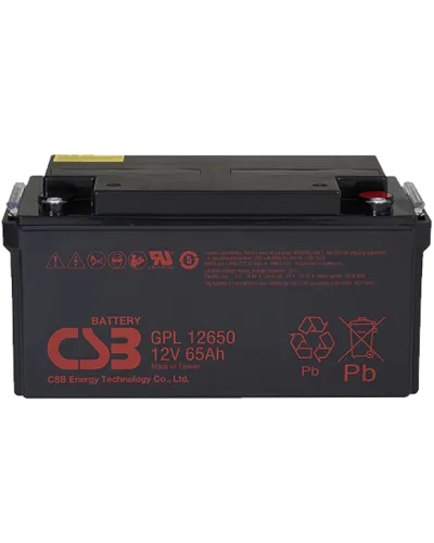 CSB GPL 12650. Аккумулятор герметичный свинцово-кислотный. CSB в Майкопе