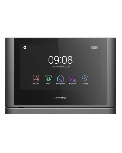 CDV-1024MA/XL (светлое серебро) Black Smog. Монитор видеодомофона цветной. Commax в Майкопе