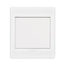 Корпус ЩРН-П 4 модуля IP41 навесной белая дверь (31084DEK). Корпус пластиковый. DEKraft