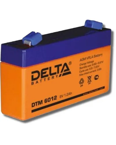 Delta DTM 6012. Аккумулятор герметичный свинцово-кислотный. Delta в Майкопе