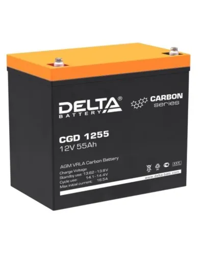 Delta CGD 1255. Аккумулятор герметичный свинцово-кислотный. Delta в Майкопе