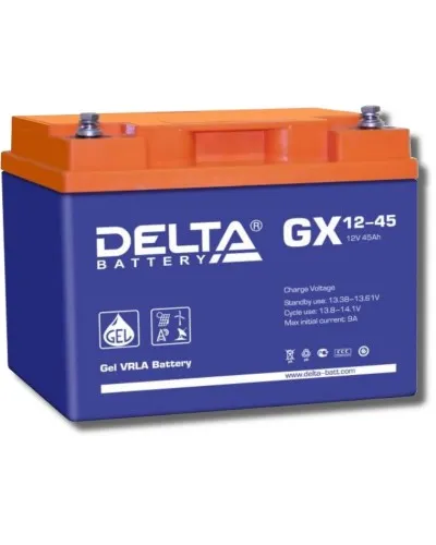 Delta GX 12-45. Аккумулятор герметичный свинцово-кислотный. Delta в Майкопе