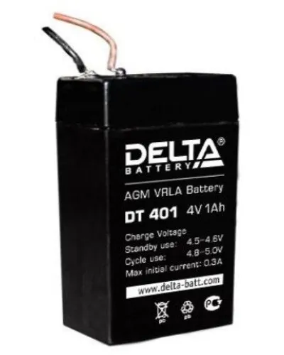 Delta DT 401. Аккумулятор герметичный свинцово-кислотный. Delta в Майкопе