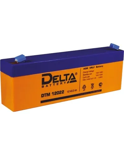 Delta DTM 12022. Аккумулятор герметичный свинцово-кислотный. Delta в Майкопе