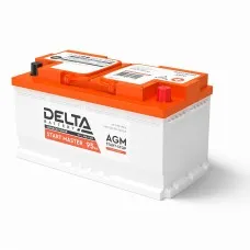 Delta START MASTER AGM 1295 (95 Ah). Аккумулятор автомобильный герметичный свинцово-кислотный. Delta