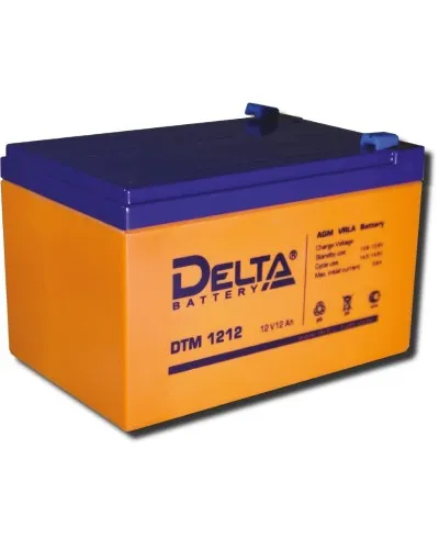 Delta DTM 1212. Аккумулятор герметичный свинцово-кислотный. Delta в Майкопе