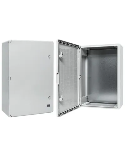 Бокс пластиковый с монтажной платой 600х400х200 IP65 PROxima (PB65MP008). Бокс пластиковый антивандальный. EKF в Майкопе