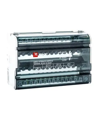 Шина нулевая в корпусе 4х15 (sn0-4х15). Шина нулевая в корпусе. EKF в Майкопе