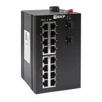 TSX-U-2GX/SFP-16GT. Промышленный неуправляемый коммутатор. EKF