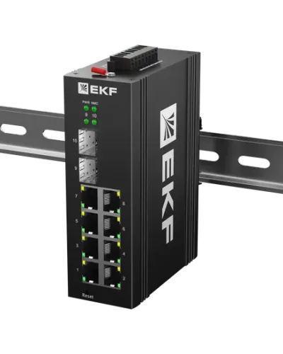 TSX-ML2-2GX/SFP-8GTP. Промышленный управляемый коммутатор. EKF в Майкопе