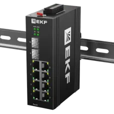 TSX-ML2-2GH/SFP-8GT. Промышленный управляемый коммутатор. EKF