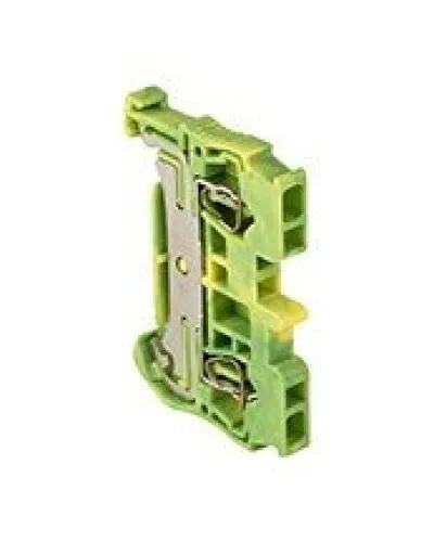 JXB-ST-2.5 2-проводная земля, желто-зеленная (plc-jxb-st-2.5-pen). Колодка клеммная пружинная. EKF в Майкопе