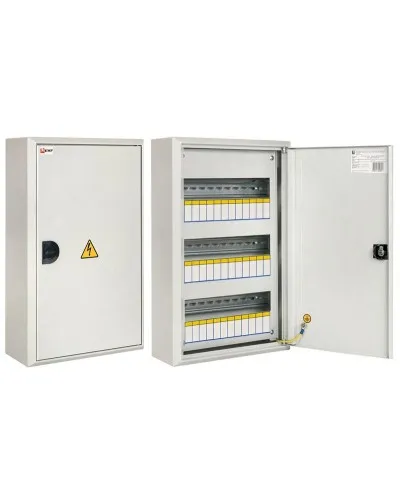 ЩРН-36 пласт. замок (480х300х120) IP31 PROxima (mb21-36n). Щит распределительный навесной. EKF в Майкопе