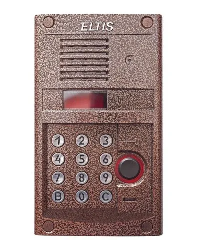 DP303-RDC24 (медь). Блок вызова домофона. ELTIS в Майкопе